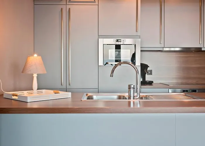 Montezuma Luxe Met Frontaal Zeezicht Zonder Aparte Slaapkamer * Ostend